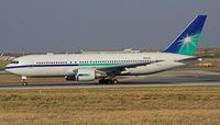 N767A @ VIE - Aramco(Saudi Arabia) Boeing 767-2AXER line up RWY 29 - by Dieter Klammer