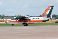ES-PLW @ EGVA - LET 410 departing from RAF Fairford, UK - by Pete Hughes