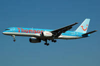 G-BYAO @ KRK - Thomsonfly - G-BYAO Boeing 757-204 - by Artur Bado?