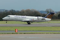 D-ACRM @ EGCC - Lufthansa Regional/Eurowings - Landing - by David Burrell