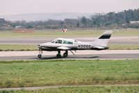 N310QQ @ EGCC - taxing in from landing on runway [24R] going onto the [NEA] ramp. - by andy baker