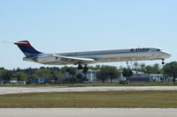 N910DL @ DAB - MD-88 - by Florida Metal