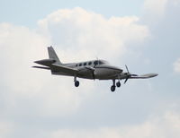 N6595C @ DAB - Cessna 335 - by Florida Metal