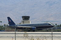 N437UA @ KPSP - Airbus A320 - by Mark Pasqualino