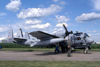 N101VD @ DVN - OV-1D at the Quad Cities Air Show - by Glenn E. Chatfield