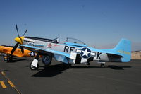 N2580 @ KRAL - North American P-51D - by Mark Pasqualino