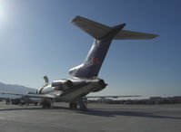 N217FE @ NTD - 1984 Boeing 727-2S2F FedEx freighter, three P&W JT8D Turbojets, experimental class - by Doug Robertson