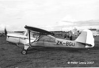 ZK-BGU - Taylorcraft Auster 5D - now stored awaiting rebuild - by Peter Lewis