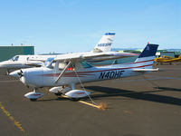 N40HF @ DVO - 1971 Cessna 150L @ Gnoss Field (Novato), CA - by Steve Nation