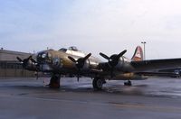 N93012 @ CID - On the ramp after a rain - by Glenn E. Chatfield