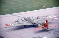 N93012 @ CID - Below the tower, readying for departure - by Glenn E. Chatfield