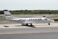 N336QS @ PDK - Execjet 336 taxing to Runway 2R - by Michael Martin