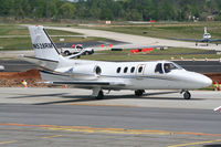N528RM @ PDK - Taxing past on going construction - by Michael Martin
