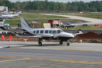 N4087K @ PDK - Taxing past on going construction - by Michael Martin