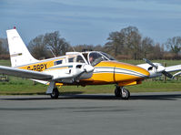G-BBPX @ EGBO - Piper PA34 200T Seneca II - by Robert Beaver