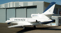 N777XY @ ISP - Falcon 50 on the ramp - another view. - by Stephen Amiaga