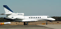 N777XY @ ISP - Falcon 50 down Whiskey to the active. - by Stephen Amiaga