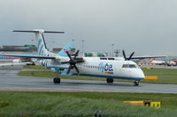 G-JECR @ EGCC - Flybe - Taxiing - by David Burrell