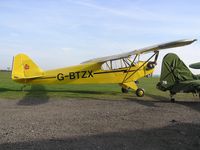G-BTZX @ XBID - Piper J3C-65 Cub at Bickmarsh/Bidford airfield - by Simon Palmer