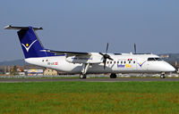 OE-LIC @ GRZ - De Havilland Canada DHC-8-300 Dash 8 - by Roland Bergmann