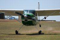 VH-MDK - Landing at a private airfield Clifton S.E QLD Aus. - by ScottW