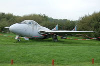 XD624 @ EGCC - De Havilland Vampire - Manchester AVP - by David Burrell