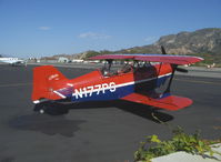N177PS @ SZP - 2000 Aviat PITTS S-2C, Lycoming AEIO-540, engine start - by Doug Robertson