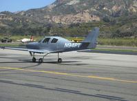 N94PT @ SZP - 2006 Tackabury LANCAIR IV, Continental TSIO-550 350 Hp, CS prop, retractible gear, dual side stick control, taxi to Rwy 22 - by Doug Robertson