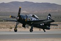 N7825C @ KLSV - American Airpower Heritage Flying Museum - Midland, Texas / 1948 Grumman F8F-2 Bearcat - Aviation Nation 2006 - by Brad Campbell