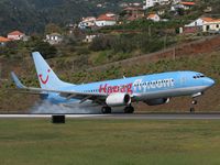 D-AHFV @ FNC - Landing in rwy 05 - by Miguel Nóbrega - Madeira Spotters