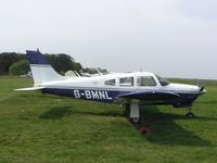 G-BMNL @ EGTR - Piper PA-28 at Elstree - by Simon Palmer