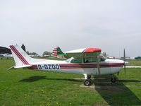 G-GZDO @ EGTR - Former Canadian Cessna 172 - by Simon Palmer