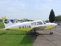 G-KCIN @ EGTR - Piper PA-28 Cadet - by Simon Palmer