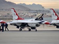 UNKNOWN @ KLSV - USAF Thunderbirds - Aviation Nation 2006 - by Brad Campbell