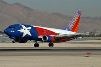 N352SW @ KLAS - Southwest Airlines - 'Texas Lone Star' / 1990 Boeing 737-3H4 - by Brad Campbell