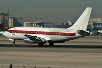 N5176Y @ KLAS - EG & G - Department of the Air Force - Layton, Utah / 1974 Boeing 737-200 - J.A.N.E.T Airlines - by Brad Campbell