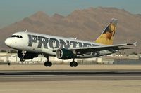 N907FR @ KLAS - Frontier Airlines - 'Buck' / 2002 Airbus A319-112 - by Brad Campbell