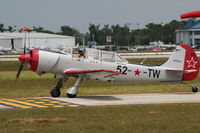N418JB @ LAL - Yak-52 TW - by Florida Metal