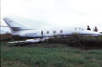 N700DK @ DPA - Lost control on wet runway with tailwind; no injuries - by Glenn E. Chatfield