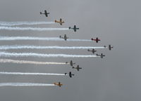 N418JB @ LAL - Leading the formation - by Florida Metal