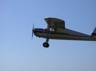 N3157N @ SZP - 1947 Cessna 120, Continental C85 85 Hp, takeoff climb Rwy 22 - by Doug Robertson