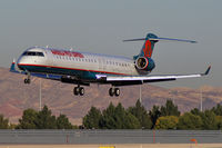 N933LR @ KLAS - America West Express - (Mesa Airlines) / 2005 Bombardier Inc CL600-2D24 - by Brad Campbell