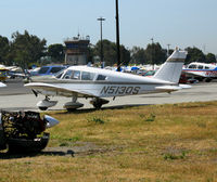 N5130S @ PAO - 1971 Piper PA-28-235 visiting @ Palo Alto, CA - by Steve Nation