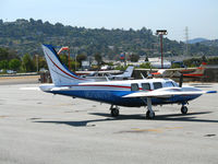 N700YP @ SQL - Winnewolfe Holdings 1979 Piper Aerostar 601P visiting from New Hampshire @ San Carlos, CA - by Steve Nation