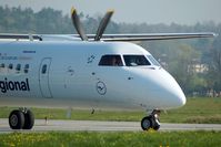 D-ADHP @ KRK - Augsburg Airways - Lufthansa Regional - by Artur Bado?