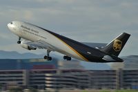 N155UP @ KLAS - United Parcel Service - 'UPS' / 2004 Airbus A300 F4-622R - by Brad Campbell