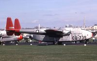48-581 @ FFO - C-82A at the National Museum of the U.S. Air Force - by Glenn E. Chatfield