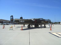 N3476G @ CMA - 1944 North American B-25N MITCHELL 'Tondelayo' as NL3476G, two Wright Cyclone R-2600s 1,700 Hp each, Limited class - by Doug Robertson