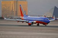 N268WN @ KLAS - Southwest Airlines / 2007 Boeing 737-7H4 - by Brad Campbell