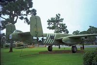 N5256V @ HRT - Hurlburt Field Park, North American B-25J-10-NC, 43-28222, Ex N5256V, displayed as a B-25H - by Timothy Aanerud